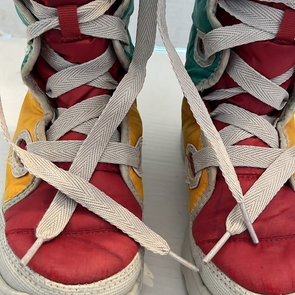 The North face-2-rainbow girls, puffer, lace up, Lightweight, snow, winter boots - Picture 8 of 13